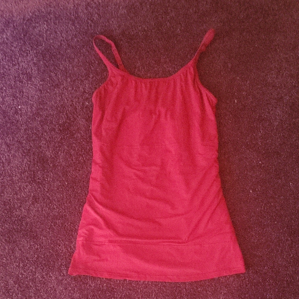Chic Red Women's Tank Top